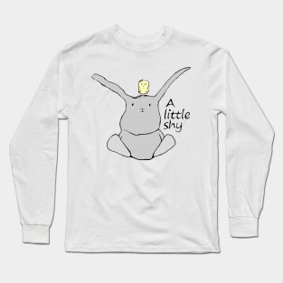 A little shy Long Sleeve T-Shirt